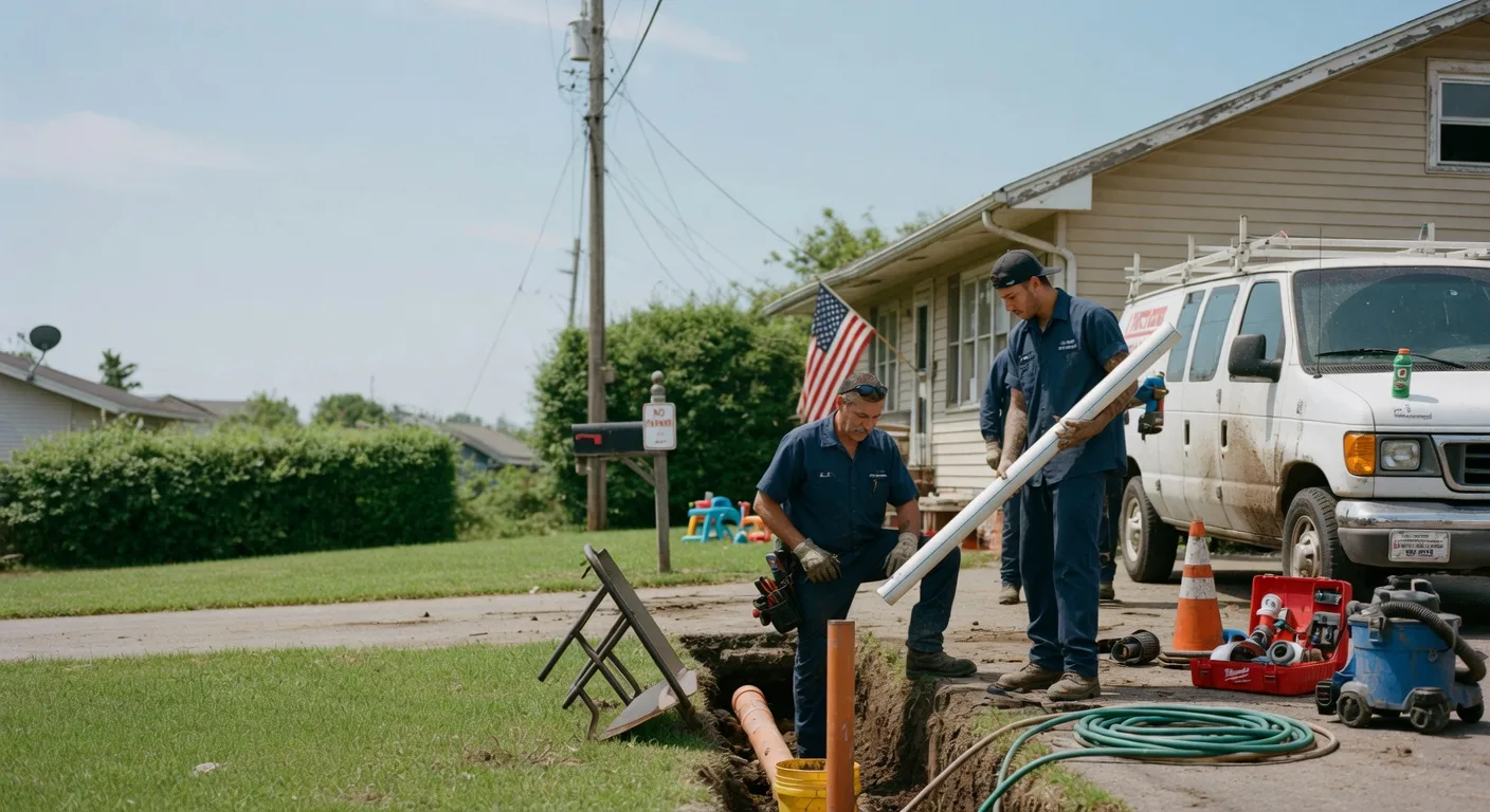 Clogged Drain Repair in Lynchburg, OH